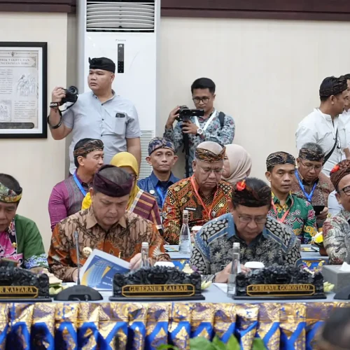 Gubernur Kalbar Ria Norsan menghadiri pertemuan BPK RI di Bali membahas transparansi keuangan daerah