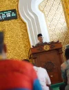 Wali Kota Pontianak Edi Rusdi Kamtono saat memberikan tausiyah singkat di Masjid Al Khalifah Kantor Wali Kota.