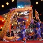 Atraksi Naga menjadi daya tarik Festival Cap Go Meh 2577 Kongzii di Pontianak.