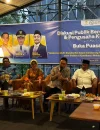 Wali Kota Pontianak Edi Rusdi Kamtono saat menjadi pembicara pada Diskusi Publik Anak Muda dan Pengusaha Kota Pontianak.