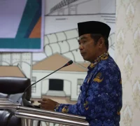 Kepala Disnaker Kota Pontianak Iwan Amriady menyampaikan program pelatihan yang digelar sepanjang 2026.