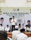 Wali Kota Pontianak Edi Rusdi Kamtono memberikan sambutan saat buka puasa bersama Korps Alumni Himpunan Mahasiswa Islam (KAHMI) di Aula Rumah Jabatan Wali Kota.