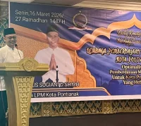 Wali Kota Pontianak Edi Rusdi Kamtono membuka Dialog Kemasyarakatan Lembaga Pemberdayaan Masyarakat (LPM).