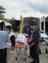 Proses repatriasi WNI dari Malaysia melalui PLBN Aruk Sambas.