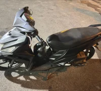 Barang bukti sepeda motor hasil curanmor diamankan di Pelabuhan Dwikora Pontianak.