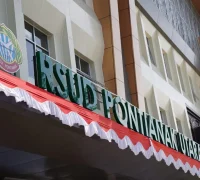 Gedung RSUD Pontianak Utara yang berlokasi di Jalan Khatulistiwa.