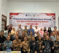 Pelepasan siswa LPK Sekai Hikari Kalbar yang berangkat magang ke Jepang.