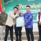 Wali Kota Pontianak Edi Rusdi Kamtono saat menghadiri pengukuhan Pimpinan Daerah Pemuda Muhammadiyah Kota Pontianak periode 2026-2030.