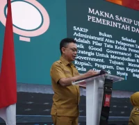 Wali Kota Pontianak Edi Rusdi Kamtono saat memberikan arahan sebelum dimulainya penguatan SAKIP Pemerintah Kota Pontianak Tahun 2026.