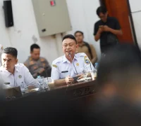 Wali Kota Pontianak Edi Rusdi Kamtono saat mengikuti rapat koordinasi persiapan AVC Men's Champions League 2026 yang akan di gelar di Pontianak.