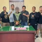 Pelaku pengedar sabu HY diamankan polisi bersama barang bukti di Meliau Sanggau.