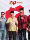 Wakil Wali Kota Pontianak Bahasan berfoto bersama Pengurus Cabang Ikatan Mahasiswa Muhammadiyah Kota Pontianak.