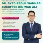 Dr. Syed Abdul Wahhab dokter spesialis bedah di Normah Medical Specialist Centre Kuching.