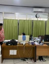 Sekretaris Daerah Kota Pontianak Amirullah melakukan sidak setiap ruang kerja di lingkungan Sekretariat Daerah Kota Pontianak untuk memastikan pelaksanaan WFH sudah sesuai ketentuan.