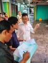 Wali Kota Pontianak Edi Rusdi Kamtono saat meninjau kondisi Pasar Kapuas Indah dan Cempaka.