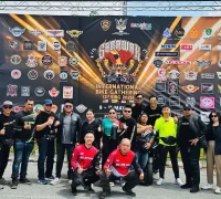 Para riders YNCI saat touring ke negeri jiran tahun lalu.