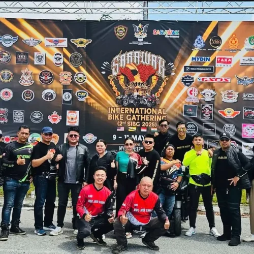 Para riders YNCI saat touring ke negeri jiran tahun lalu.