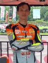 Yossie Legisadewo, juara Kejurnas Motoprix Regional Kalimantan di Sirkuit Taman Pasir Panjang Singkawang.