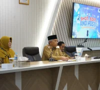 Sekretaris Daerah Kota Pontianak Amirullah membuka kegiatan bimtek pengelolaan konten dan media sosial di lingkup Pemkot Pontianak.