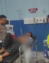 Kecelakaan motor dan truk CPO di jalur Sekadau Sintang, pengendara motor alami luka serius.