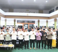 Wakil Wali Kota Pontianak Bahasan membuka MTQ ke-34 Tingkat Kecamatan Pontianak Timur.