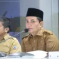 Wakil Wali Kota Pontianak Bahasan saat memimpin rakor pengendalian inflasi menjelang Iduladha 1447 Hijriah.