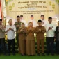 Wakil Wali Kota Pontianak Bahasan berfoto bersama para tokoh masyarakat, agama dan Forkopimda usai pembukaan MTQ XXXIV tingkat Kecamatan Pontianak Kota di Aula Kantor Camat Pontianak Kota, Selasa (12/5/2026) pagi.