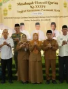 Wakil Wali Kota Pontianak Bahasan berfoto bersama para tokoh masyarakat, agama dan Forkopimda usai pembukaan MTQ XXXIV tingkat Kecamatan Pontianak Kota di Aula Kantor Camat Pontianak Kota, Selasa (12/5/2026) pagi.