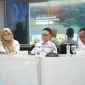 Wali Kota Pontianak Edi Rusdi Kamtono saat mengikuti Rembuk dan Bincang-bincang Otonomi Daerah dengan Kementerian Dalam Negeri secara daring di Pontive Center Kantor Wali Kota Pontianak, Rabu (13/5/2026).