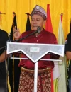 Wakil Gubernur Kalbar Krisantus Kurniawan saat memberikan sambutan dalam pelantikan DPD Barisan Pemuda Melayu Kabupaten/Kota se-Kalimantan Barat di Pontianak.