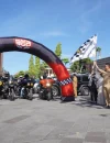 Wali Kota Pontianak Edi Rusdi Kamtono melepas peserta MBCI Rally 3rd dari halaman Kantor Wali Kota Pontianak menuju sejumlah daerah di Malaysia dan Brunei Darussalam, Selasa (19/5/2026) pagi.