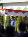 Wakil Wali Kota Pontianak Bahasan memimpin Apel Hari Kebangkitan Nasional ke 118 di halaman Kantor Wali Kota Pontianak, Rabu (19/5/2026).