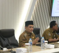 Wakil Wali Kota Pontianak Bahasan membuka sosialisasi Undang-undang Tahun 2026.