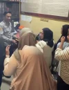 Suasana haru saat tahanan bertemu keluarga dalam jam besuk khusus Iduladha di Rutan Polres Kubu Raya.