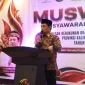 Wakil Wali Kota Pontianak Bahasan saat menghadiri Muswil III YAKORMA Provinsi Kalbar.