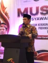 Wakil Wali Kota Pontianak Bahasan saat menghadiri Muswil III YAKORMA Provinsi Kalbar.