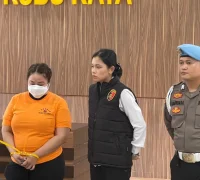 Tersangka kasus investasi bodong berkedok bisnis tiket pesawat diamankan Satreskrim Polres Kubu Raya.