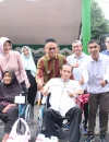 Wali Kota Pontianak Edi Rusdi Kamtono foto bersama para lansia pada Hari Lansia.