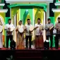 Penabuhan rebana serentak sebagai simbolis dimulainya gelaran MTQ ke-34 Tingkat Kota Pontianak.