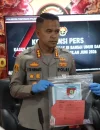 Kapolresta Pontianak Kombes Pol Endang Tri Purwanto memberikan keterangan pers terkait penangkapan pelaku kekerasan seksual terhadap dua anak di Mapolresta Pontianak.