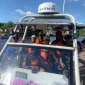 Tim SAR gabungan melakukan pencarian pemancing hilang di perairan Batu Ampar Kabupaten Kubu Raya pada hari kelima operasi SAR.