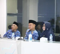 Wali Kota Pontianak Edi Rusdi Kamtono, Sekda Pontianak Amirullah dan Kepala Stasiun Meteorologi Kelas I Supadio Erika Mardiyanti mengikuti Rapat Koordinasi Pengendalian Inflasi dan Pertumbuhan Ekonomi Daerah serta Sosialisasi Kesiapsiagaan menghadapi Dampak Fenomena El Nino bersama Mendagri, Senin (29/6/2026).