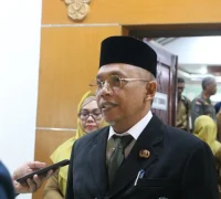Sekda Kota Pontianak Amirullah menjelaskan pemanfaatan SiLPA APBD usai rapat paripurna DPRD Pontianak tahun 2026
