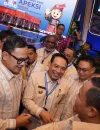 Wali Kota Pontianak Edi Rusdi Kamtono berbaur bersama para wali kota yang menghadiri Rakernas XVIII APEKSI 2026.