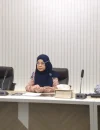 Staf Ahli Bidang Pemerintahan dan SDM Sekretariat Daerah Kota Pontianak, Rusdalita membuka sosialisasi RANHAM di Ruang Rapat Wali Kota Pontianak.