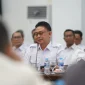 Wali Kota Pontianak Edi Rusdi Kamtono menyampaikan pendapatnya pada Rapat Koordinasi Pembahasan Kebijakan Penerimaan dan Pengalokasian Dana Transfer ke daerah dalam APBN.