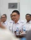 Wali Kota Pontianak Edi Rusdi Kamtono menyampaikan pendapatnya pada Rapat Koordinasi Pembahasan Kebijakan Penerimaan dan Pengalokasian Dana Transfer ke daerah dalam APBN.