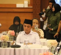 Wakil Wali Kota Pontianak Bahasan menghadiri High Level Meeting TPID Semester II Tahun 2026 di Kantor Perwakilan Bank Indonesia Provinsi Kalimantan Barat.