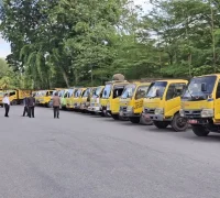 Pemerintah Kota Pontianak melalui Dinas Lingkungan Hidup Kota Pontianak terus memperkuat armada angkutan sampah dengan menambah kendaraan serta revitalisasi kontainer yang sudah tidak layak.