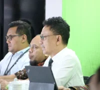 Wali Kota Pontianak Edi Rusdi Kamtono saat mengikuti asesmen TPAKD Award 2026 di Pontive Center, Jumat (31/7/2026) sore.